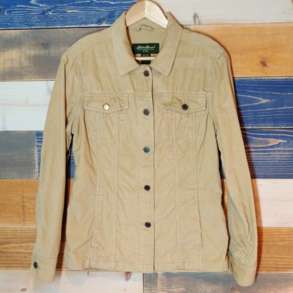 Eddie Bauer Jackets & Blazers - Eddie Bauer jacket/shirt tan corduroy M
